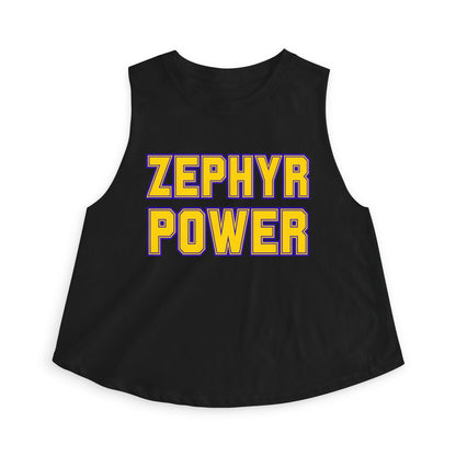 Mahtomedi "ZEPHYR POWER" Crop Top