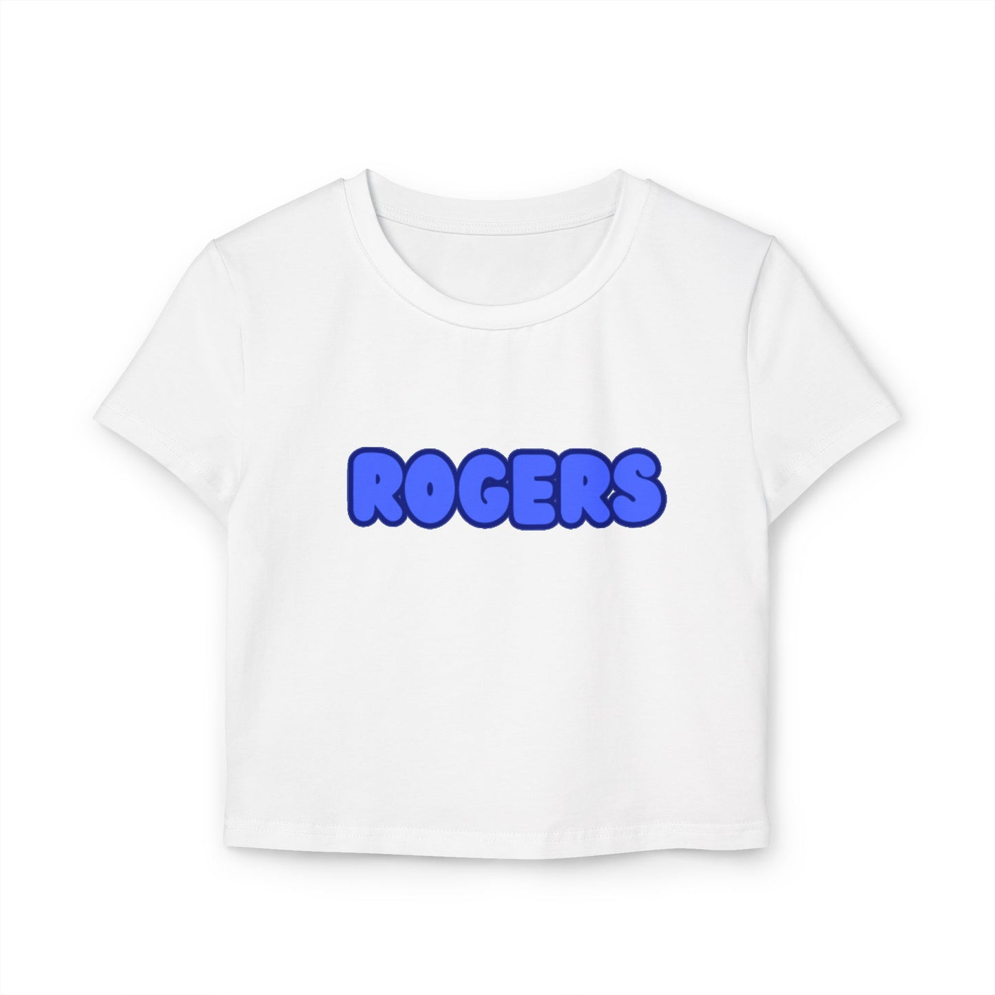 Rogers Royals Women’s Baby Tee - Retro Graphic Top for Casual Vibes