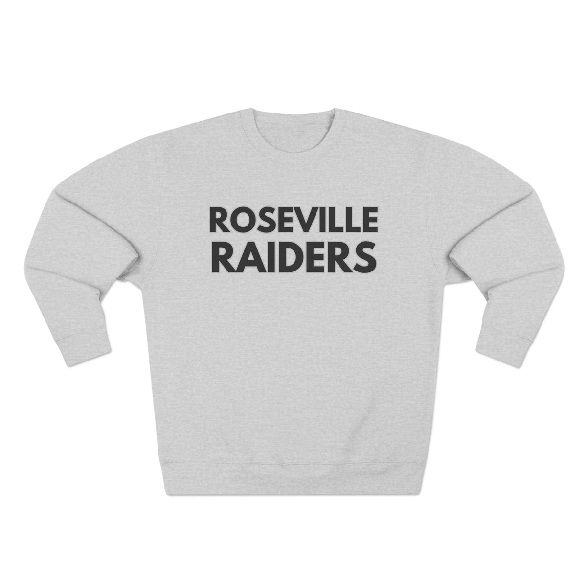 Roseville Raiders Unisex Crewneck Sweatshirt with Minimalist Design
