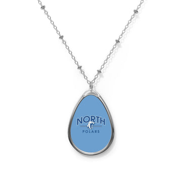 Minneapolis North Polars Elegant Oval Necklace