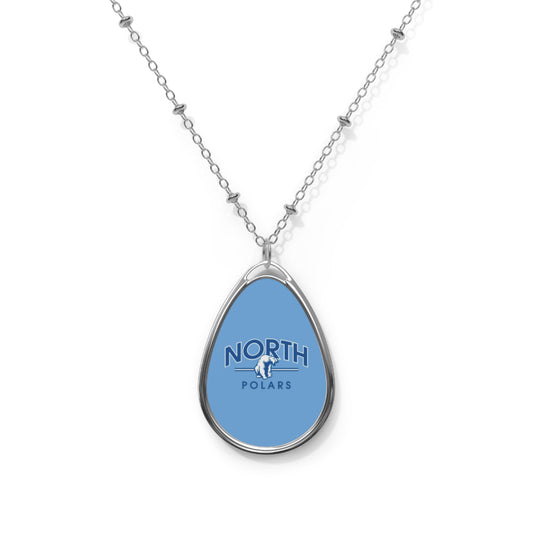 Minneapolis North Polars Elegant Oval Necklace