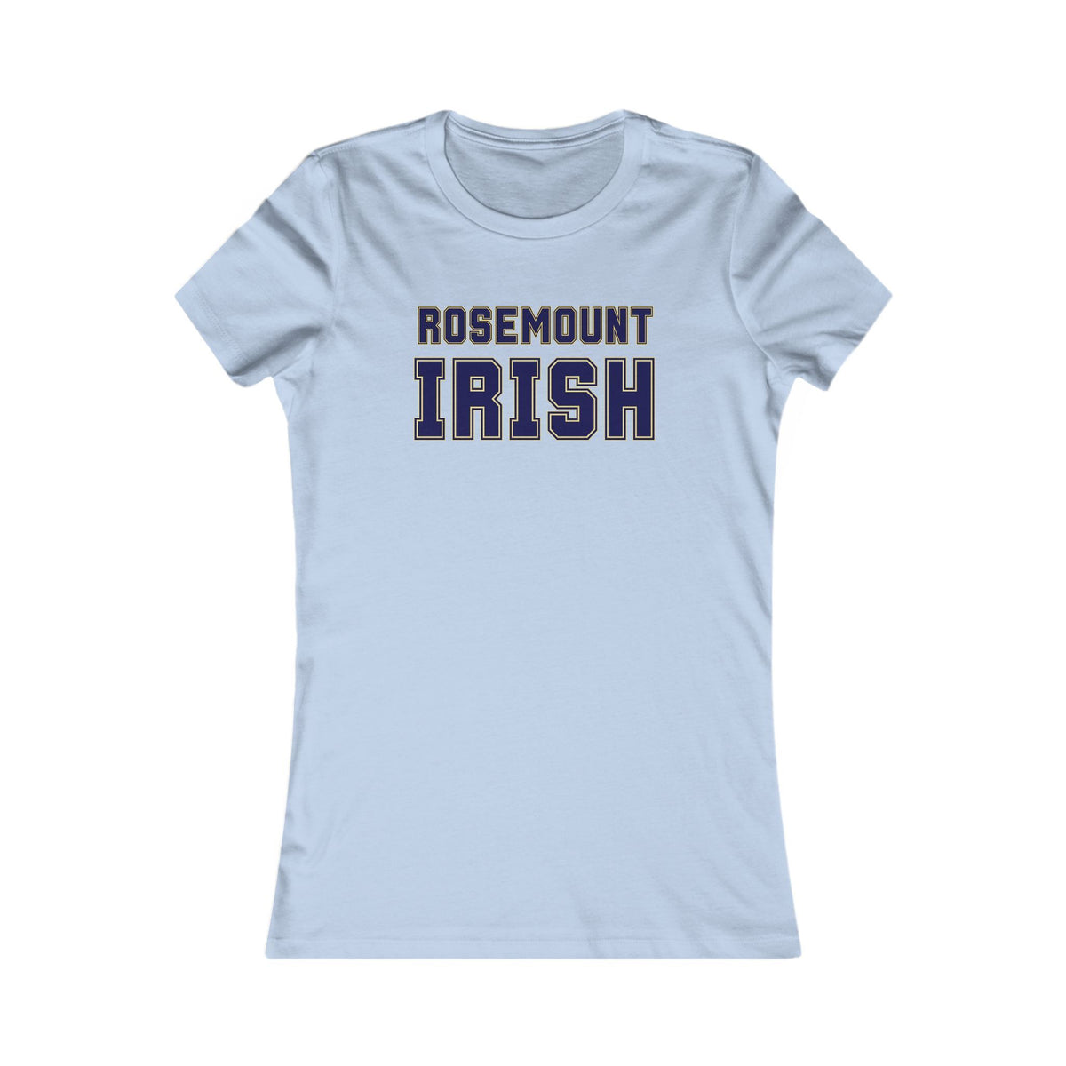 Rosemount Irish Varsity Women's Favorite Tee  - Casual Comfort for School & Everyday Wear