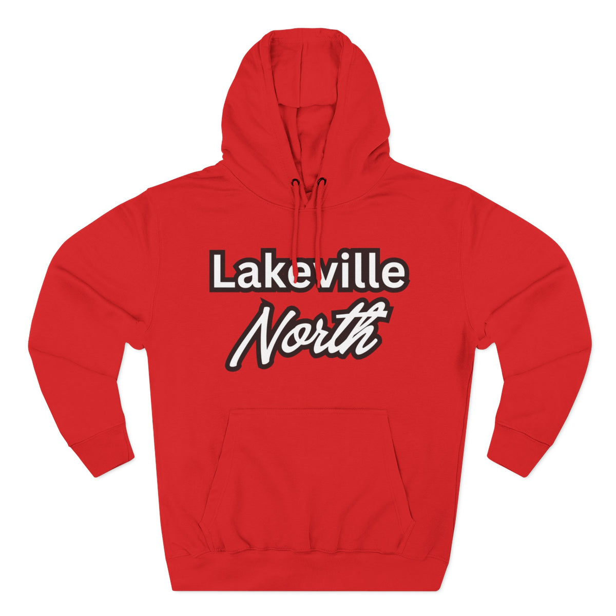 Lakeville North Panthers White Script Hoodie