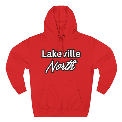 Lakeville North Panthers White Script Hoodie