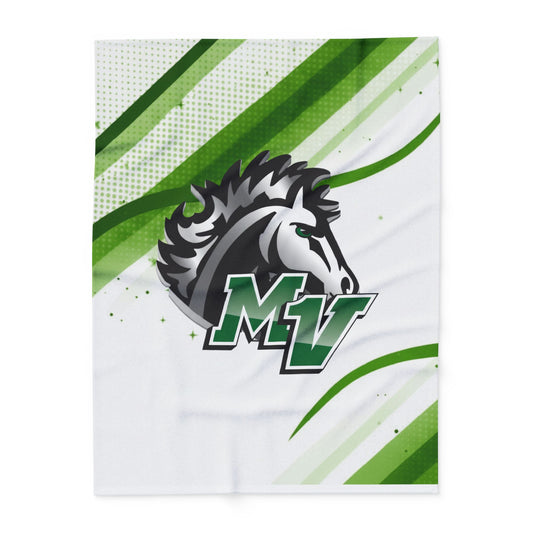 Mounds View Mustangs Arctic Fleece Blanket