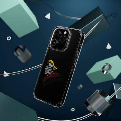 Clear Phone Case with Harding Logo