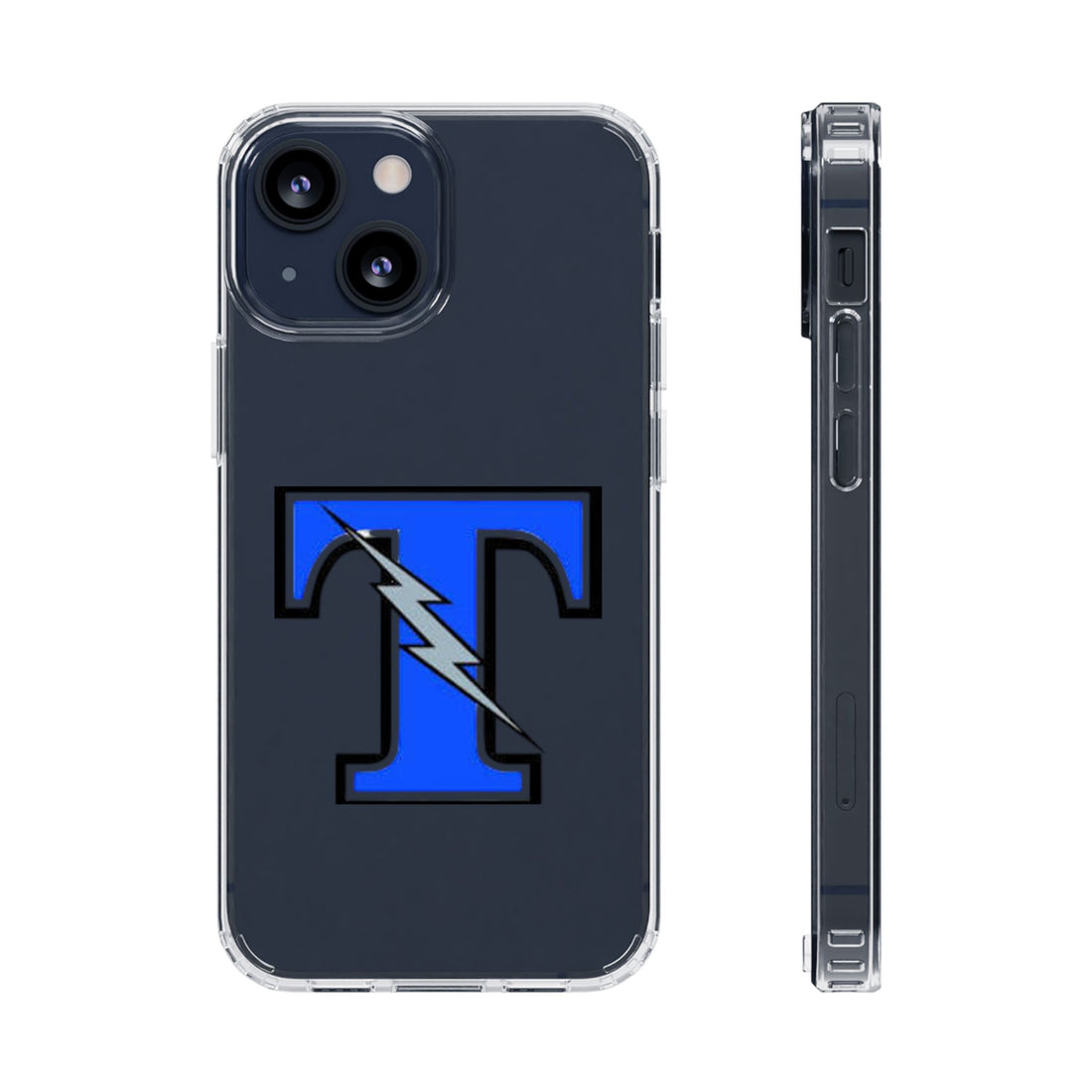 Tartan Titans Clear Phone Case