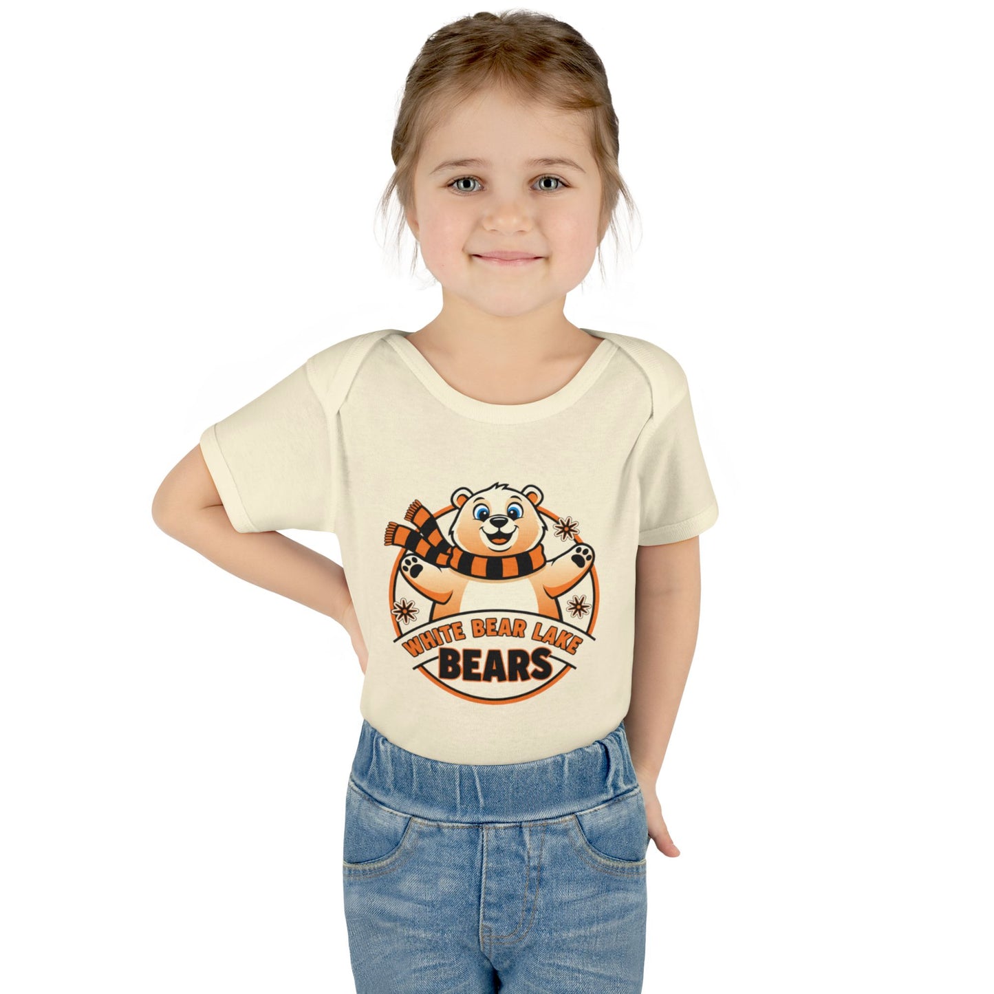 White Bear Bears Onesie