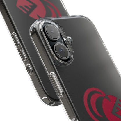 Irondale Knights Shield Clear Phone Case - Durable Protection with Bold Design