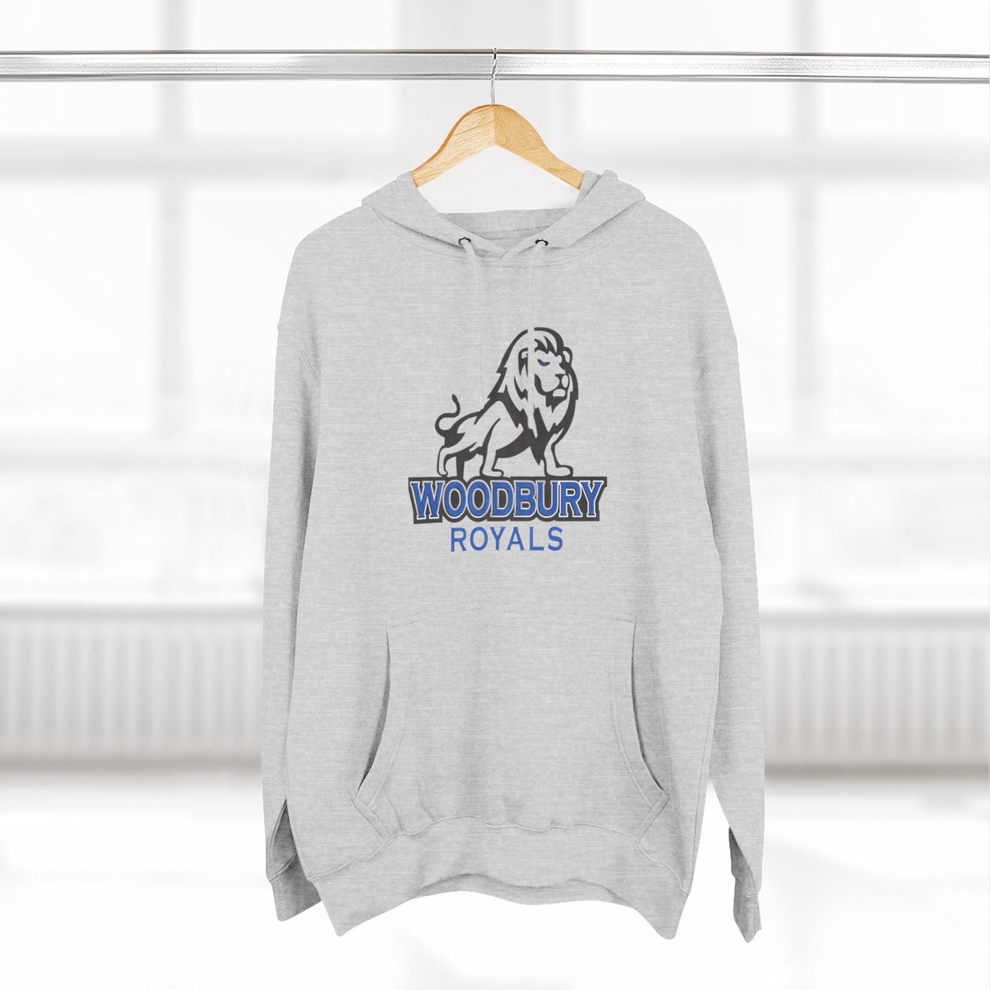 Woodbury Royals Three-Panel Fleece Hoodie
