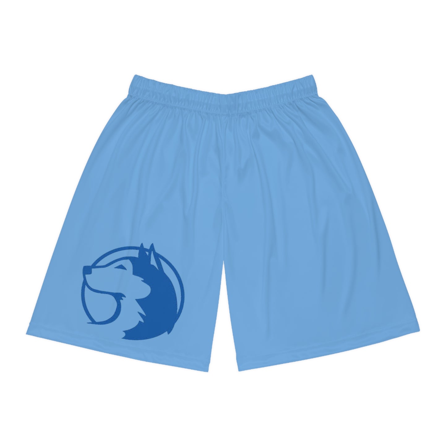 Saint Anthony Huskies Light Blue Basketball Shorts - Perfect for Sports & Casual Wear