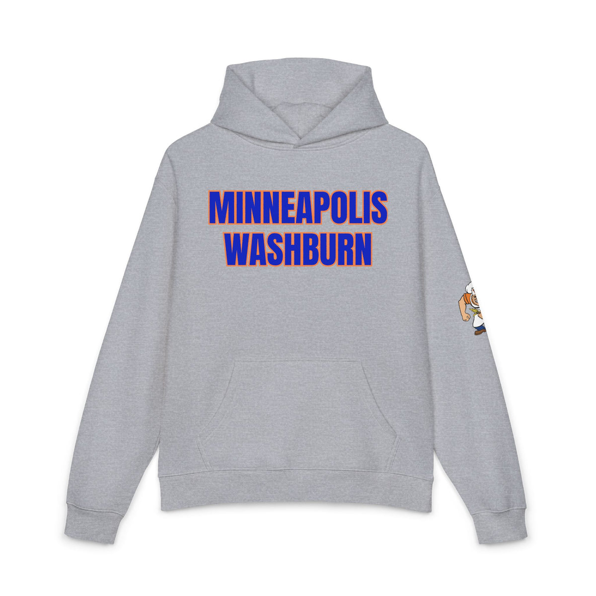 Minneapolis Washburn Hoodie — Vintage Collegiate Crewneck for Alumni & Fans