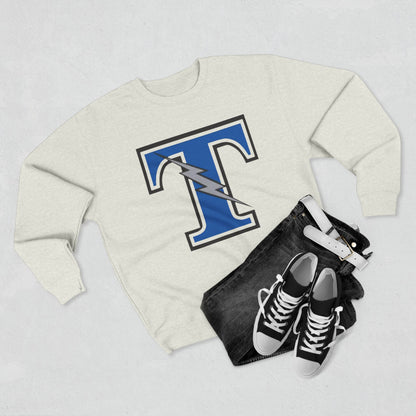 Tartan Titans Blue T Lightning Logo Sweatshirt