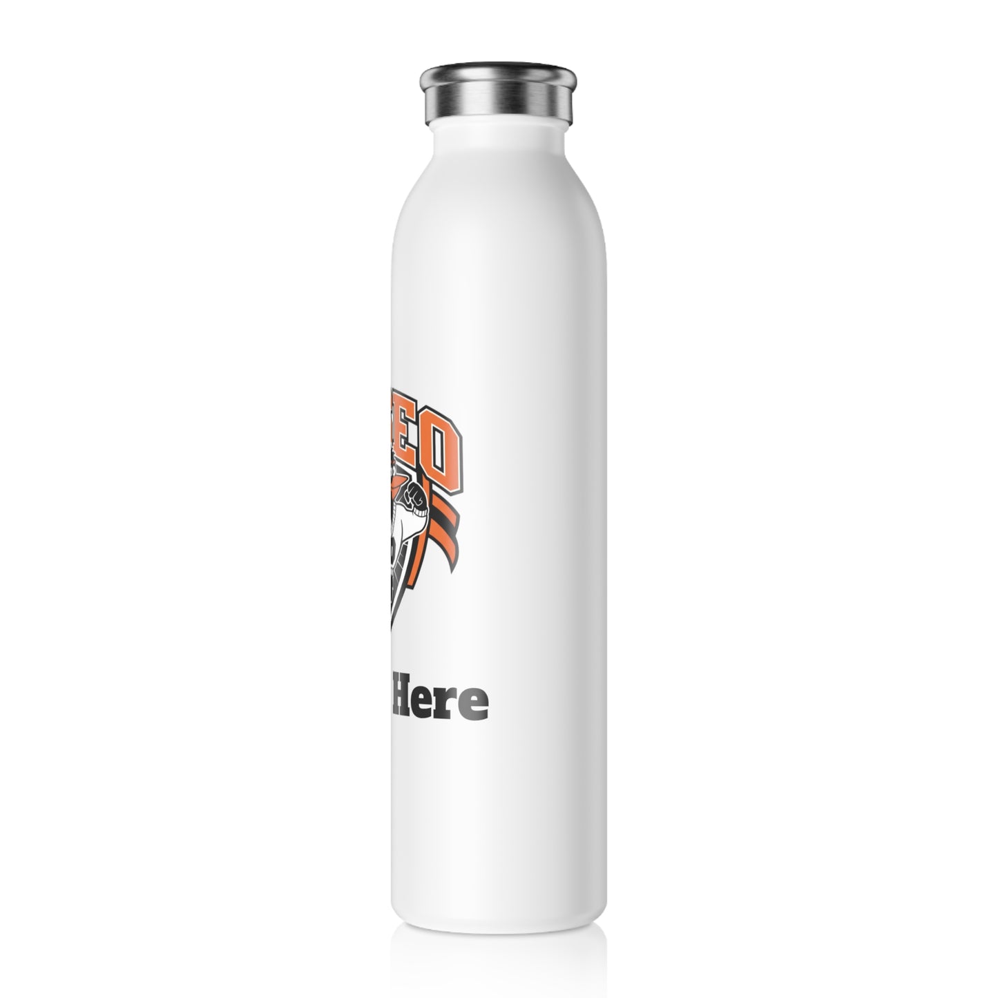Osseo Orioles Slim Water Bottle —  Stainless Insulated Bottle