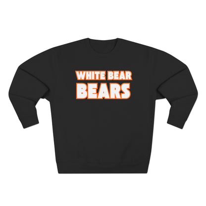 White Bear Bears Crewneck Sweatshirt — School Spirit Sweatshirt