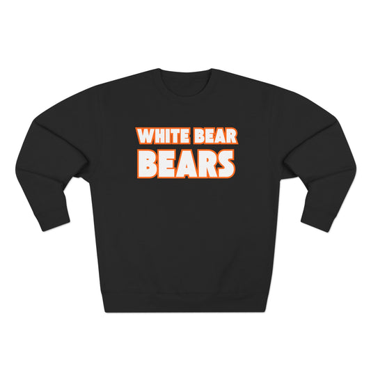 White Bear Bears Crewneck Sweatshirt — School Spirit Sweatshirt