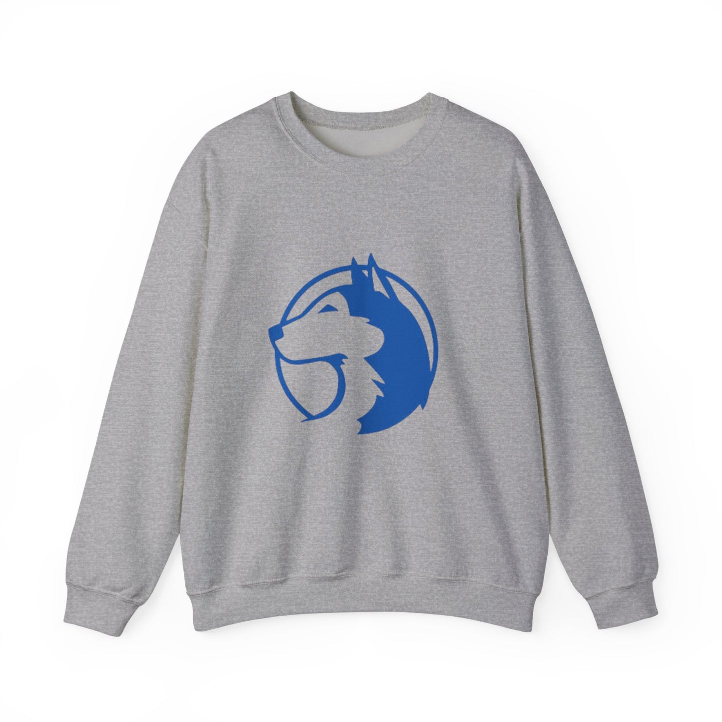 Saint Anthony Huskies Unisex Heavy Blend™ Crewneck Sweatshirt - Cozy Graphic Fashion