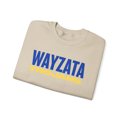 Wayzata Trojans Sweatshirt – Crewneck School Spirit Pullover