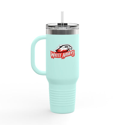 Mound Westonka White Hawks Insulated Travel Mug, 40oz