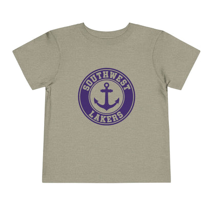 Minneapolis Southwest Lakers Toddler Tee - Cute Nautical Design for Little Fans