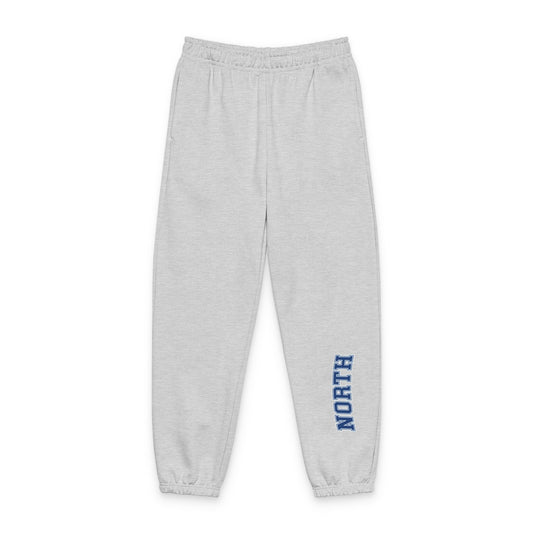 Minneapolis North Polars Grey Sweatpants — Cozy Athletic Team Joggers