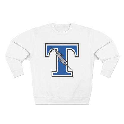 Tartan Titans Blue T Lightning Logo Sweatshirt