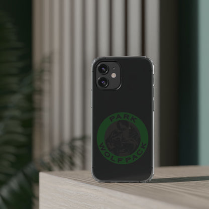 Custom Clear Phone Case - Park Wolfpack Design