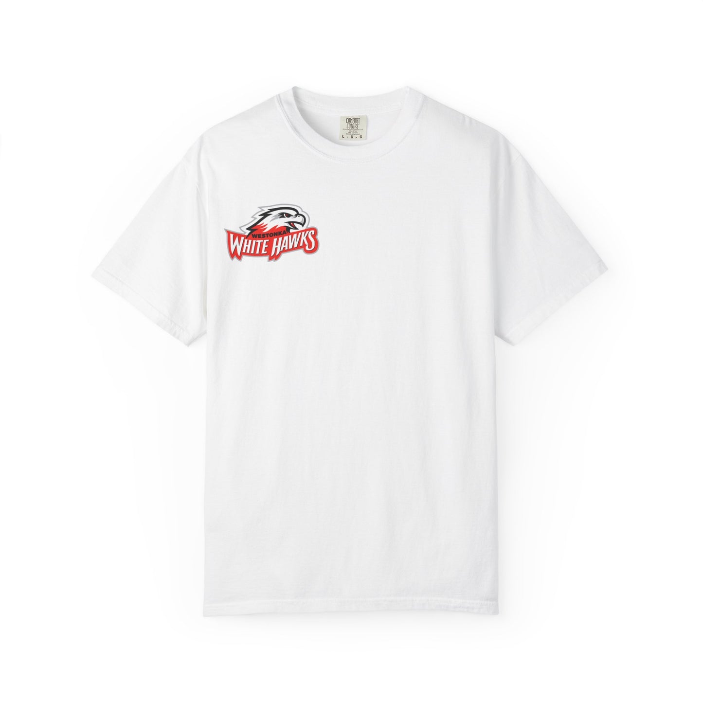 Mound Westonka White Hawks Unisex Garment-Dyed T-Shirt