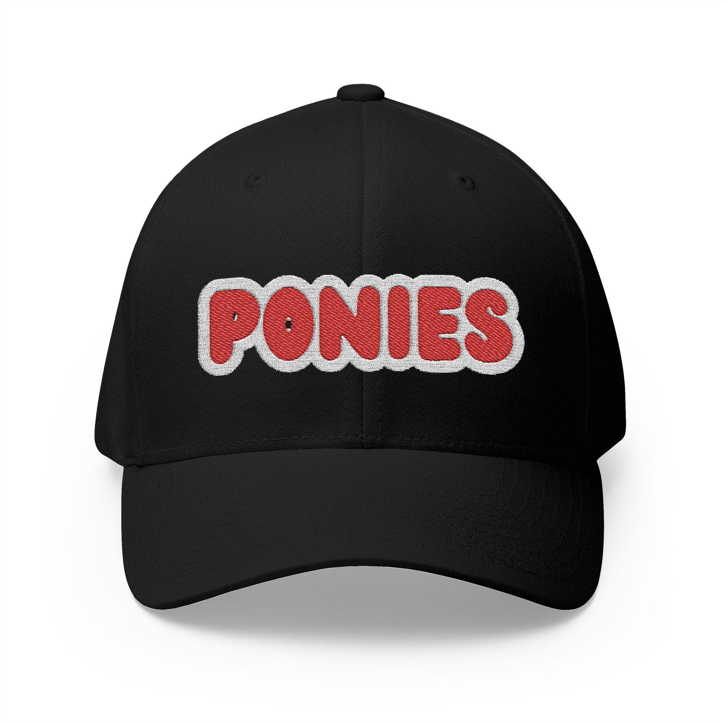 Stillwater Ponies Embroidered Cap - Structured Baseball Hat