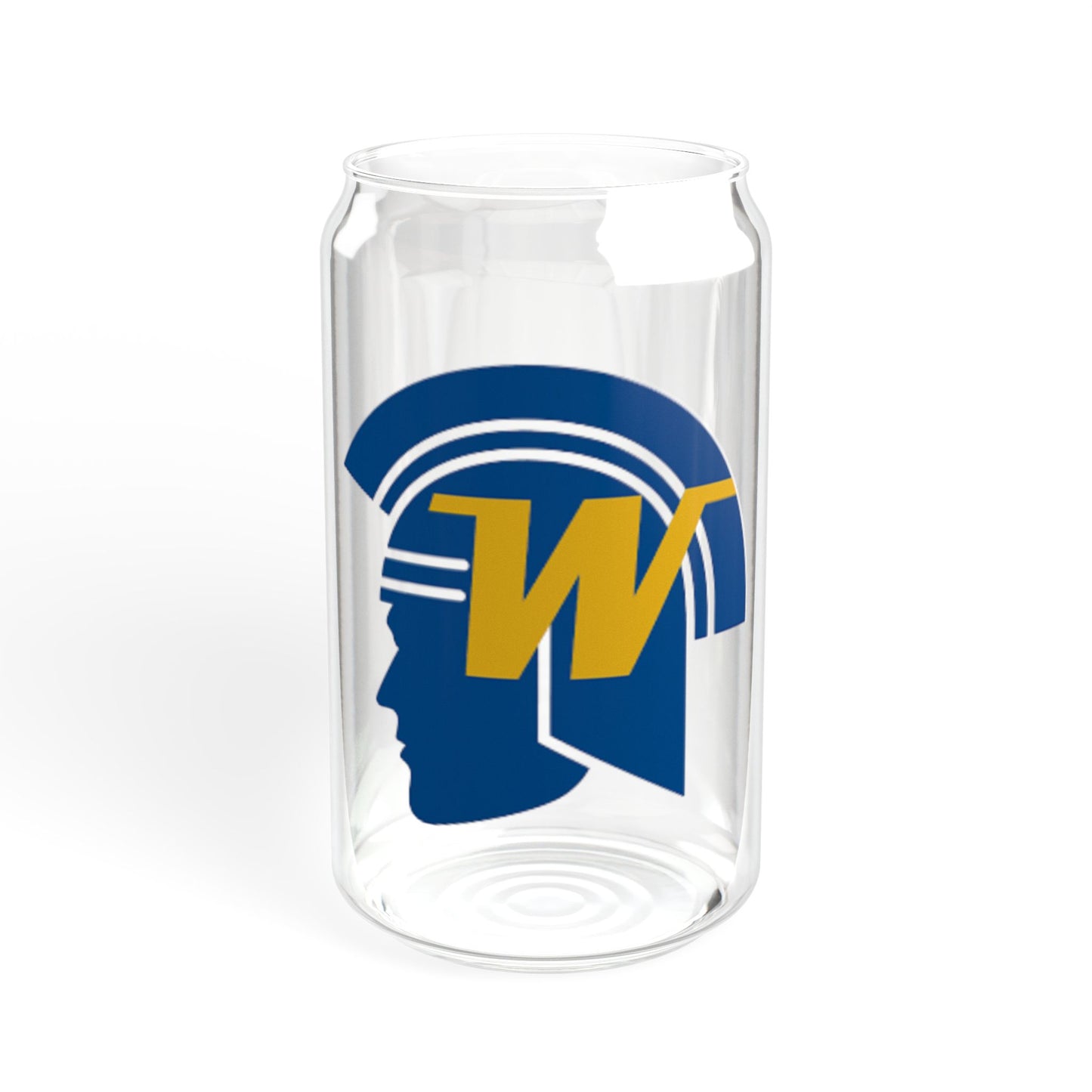 Wayzata Trojans 16oz Sipper Glass - Eco-Friendly Drinkware for Home & Office