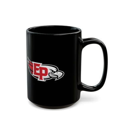 Eden Prairie Eagles Black Coffee Mug - 11oz or 15oz