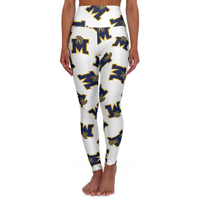 Mahtomedi Zephyrs High Waisted Leggings - Perfect for Athletes & Active Lifestyles