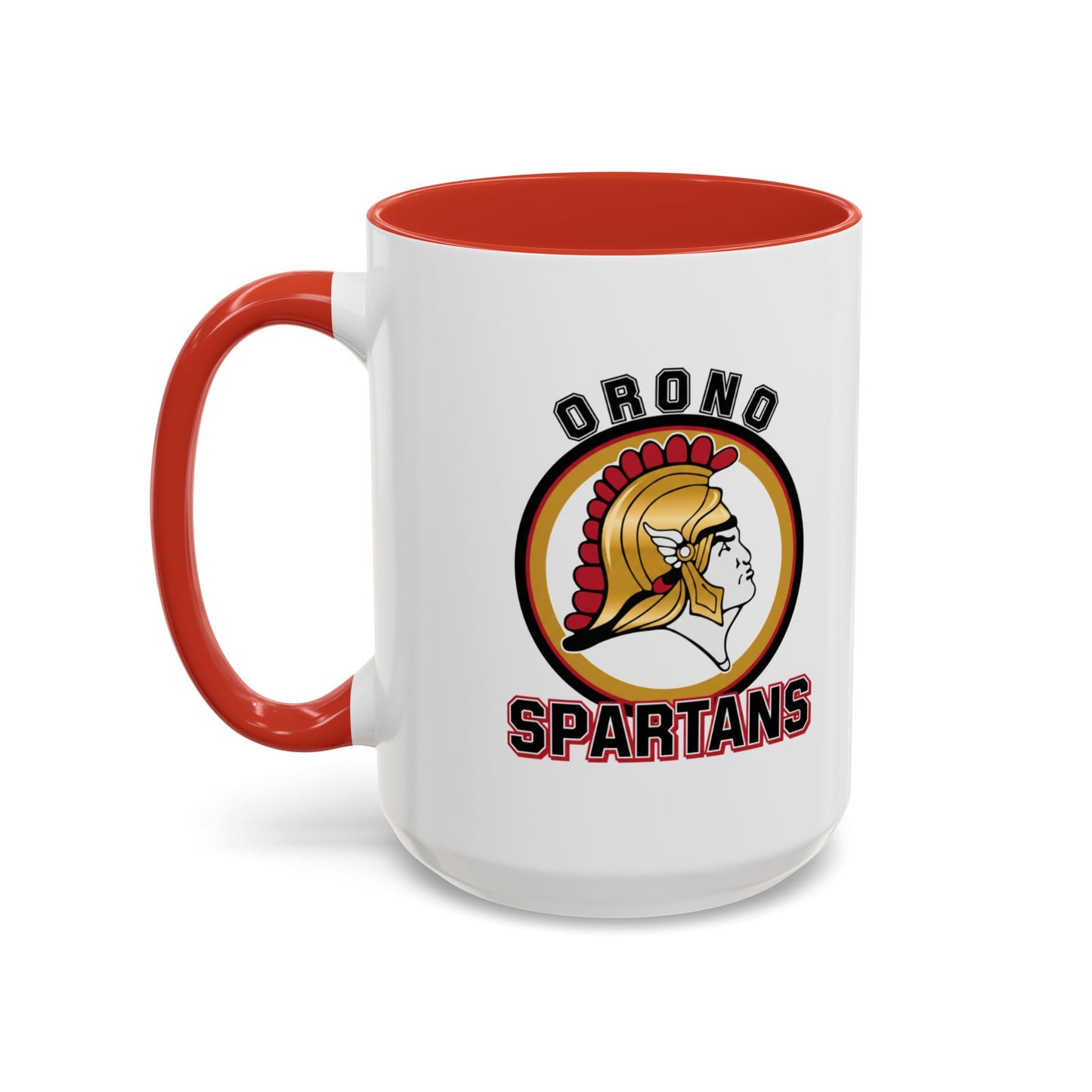 Orono Spartans Accent Coffee Mug - Stylish 15 oz or 11 oz