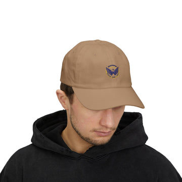 Classic Cap with Washington Eagle Emblem
