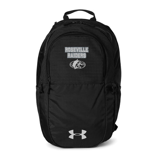 Roseville Raiders Under Armour Embroidered Backpack