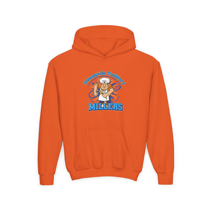 Minneapolis Washburn Millers Youth Heavy Blend Hooded Sweatshirt -  Casual Comfort for Young Adventurers