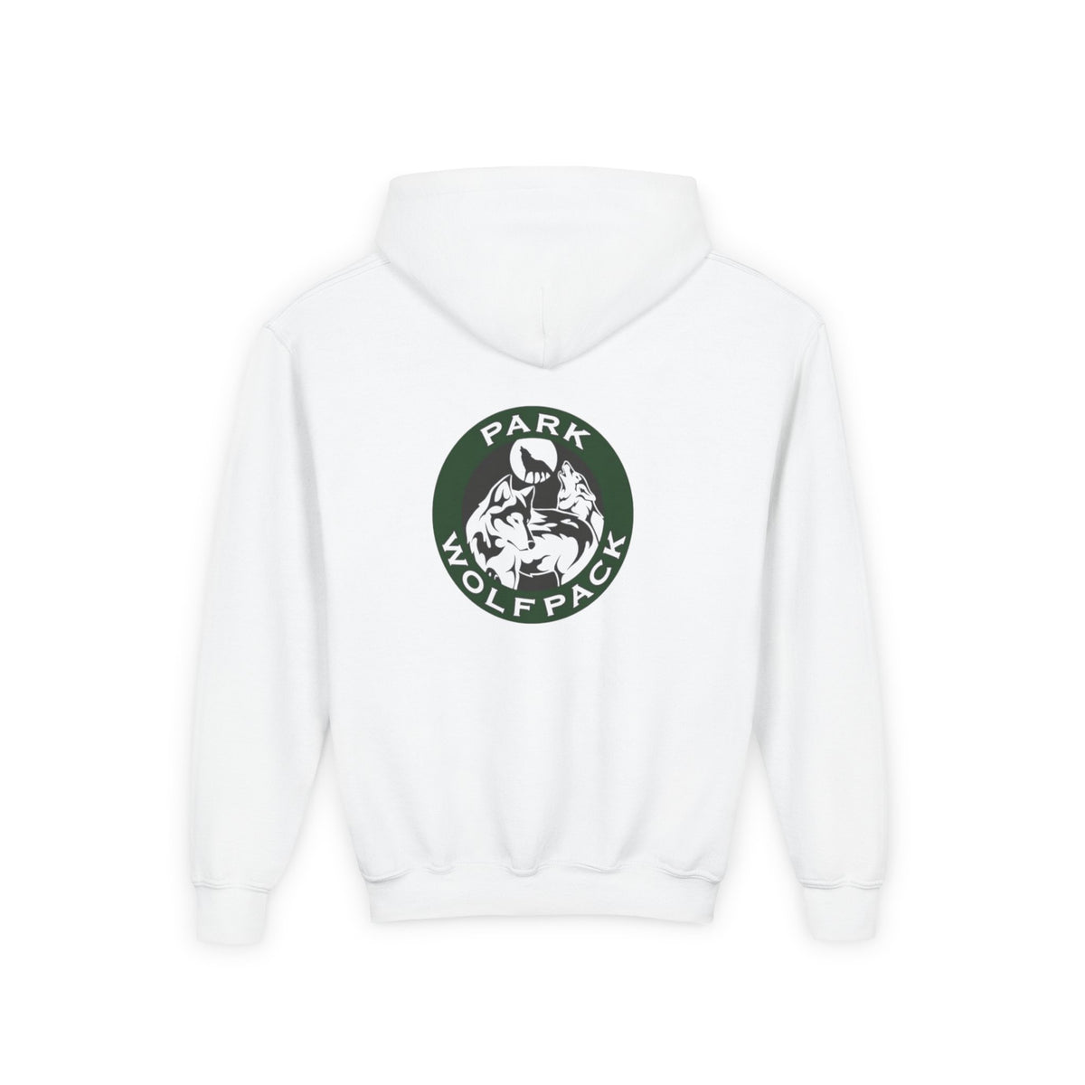 Park Cottage Grove Wolf Pack Hoodie - with Logo on Back