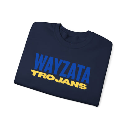 Wayzata Trojans Sweatshirt – Crewneck School Spirit Pullover