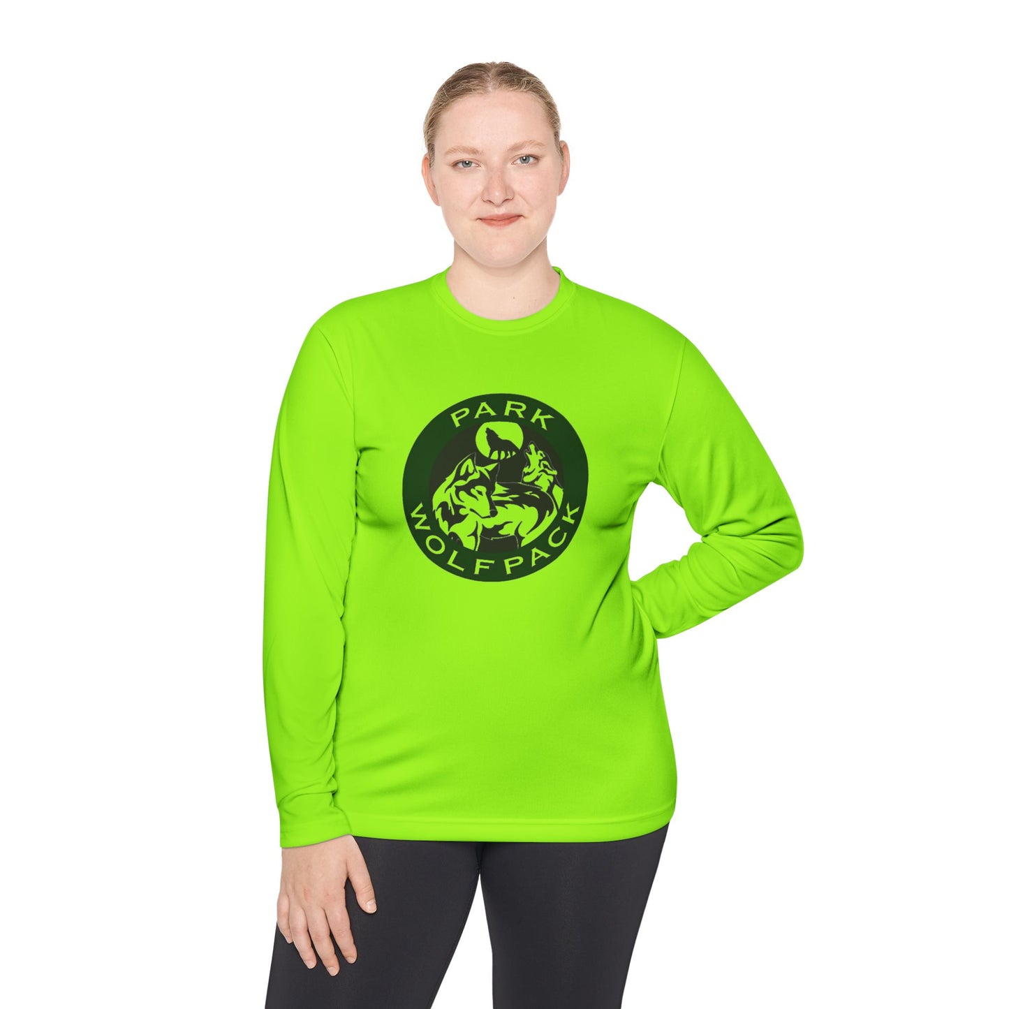 Unisex Lightweight Long Sleeve Tee - Park Wolfpack Design
