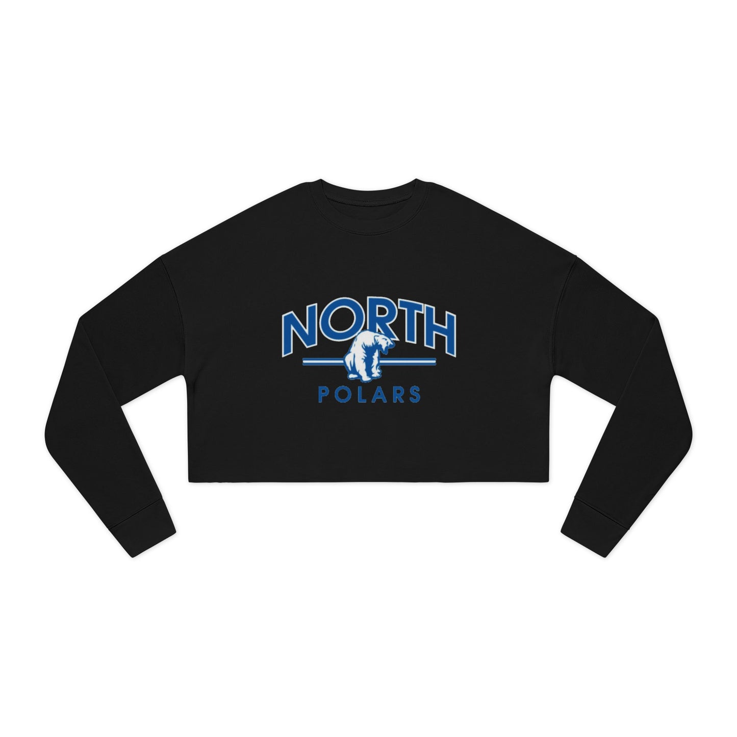 Minneapolis North Polars Women's Cropped Sweatshirt - Trendy & Stylish