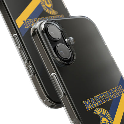 Mahtomedi Zephyrs Clear Phone Case with Bold Logo - Perfect for School Events and Graduation