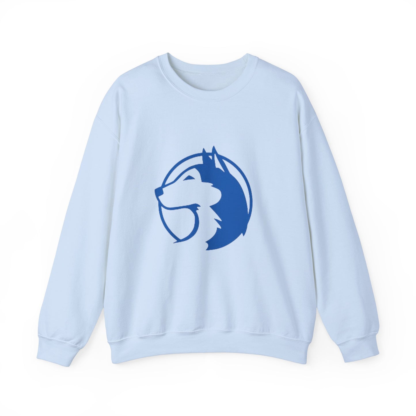 Saint Anthony Huskies Unisex Heavy Blend™ Crewneck Sweatshirt - Cozy Graphic Fashion