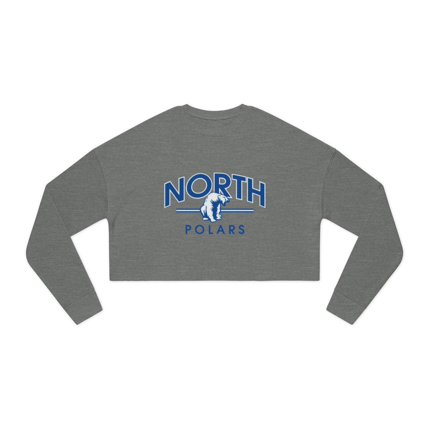 Minneapolis North Polars Women's Cropped Sweatshirt - Trendy & Stylish