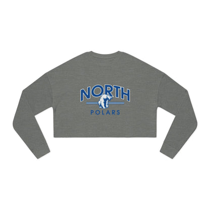 Minneapolis North Polars Women's Cropped Sweatshirt - Trendy & Stylish