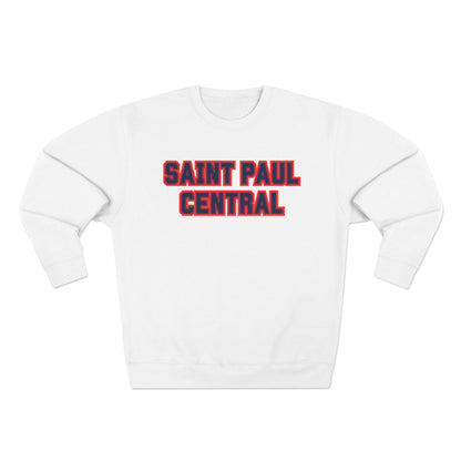 St. Paul Central Minutemen Unisex Crewneck Sweatshirt with Minimalist Design