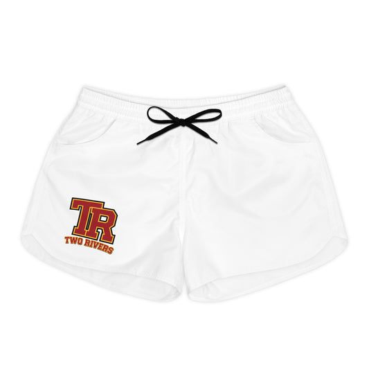 Two Rivers Warriors Women's White Casual Shorts