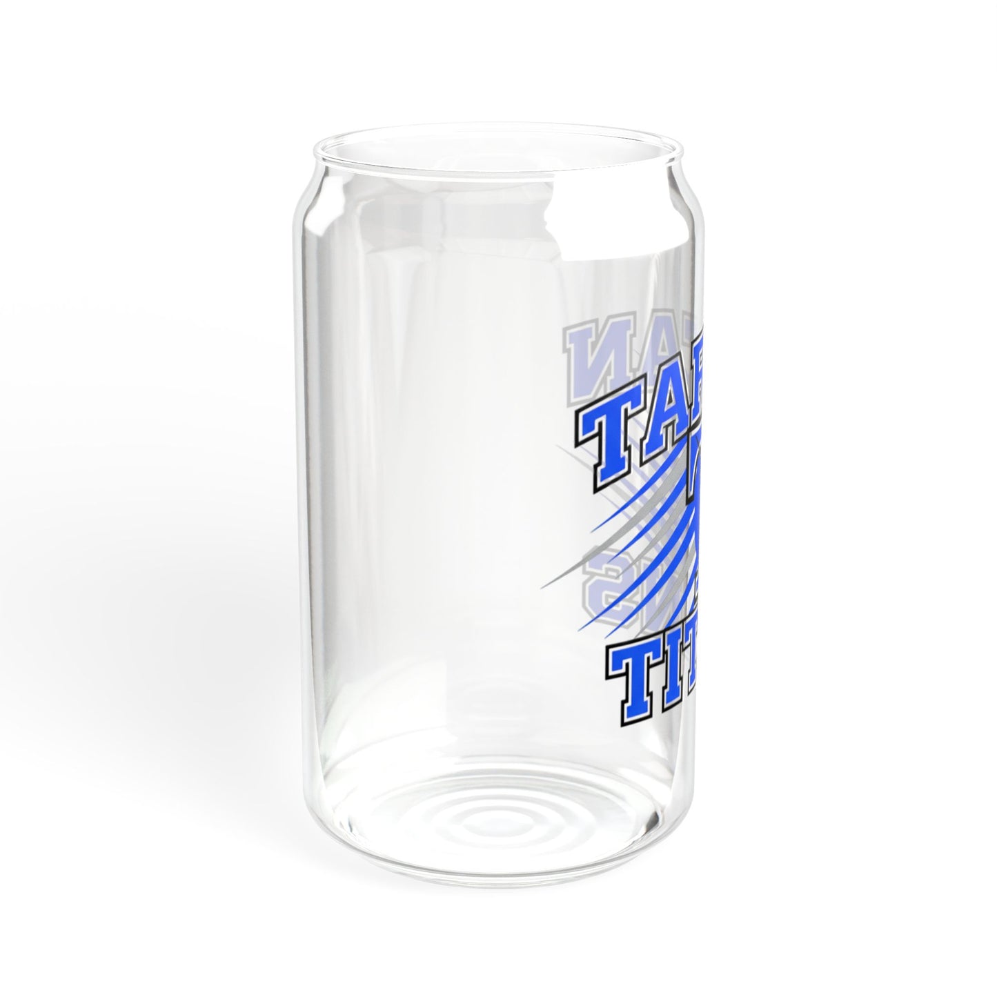 Tartan Titans 16oz Sipper Glass
