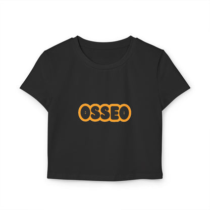 Osseo Orioles Women’s Baby Tee - Retro Graphic Top for Casual Vibes