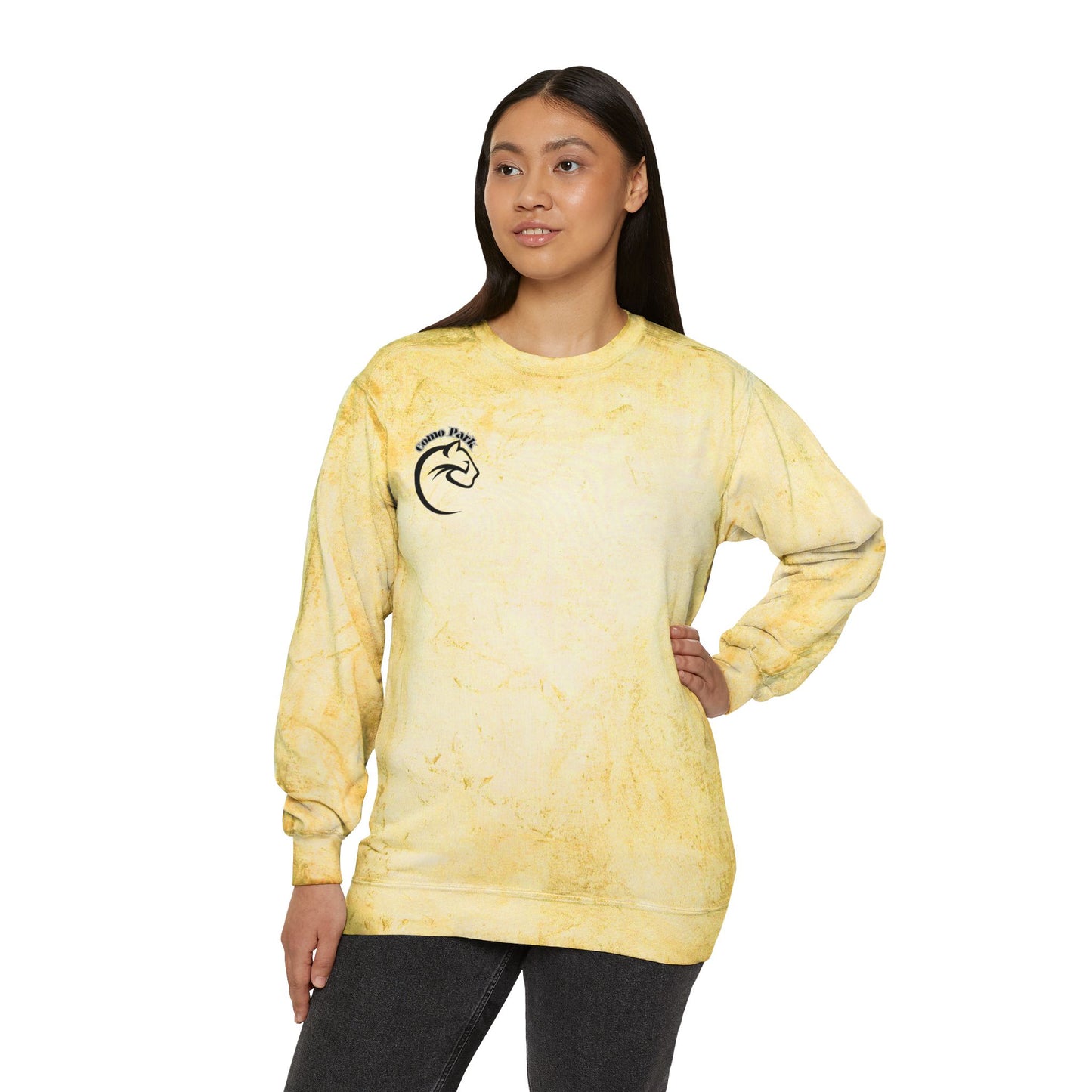 Como Park Unisex Color Blast Sweatshirt - Vibrant and Cozy Casual Wear