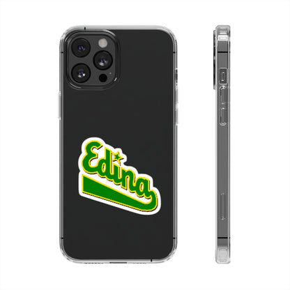 Custom Clear Phone Case with Edina Design - Stylish Protection for Your Smartphone